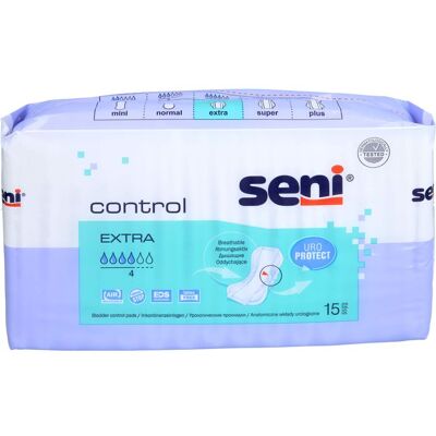 TZMO Deutschland GmbH SENI Control Inkontinenzeinlage extra 15 St. TZMO Deutschland GmbH SENI Control Inkontinenzeinlage extra 15 St.