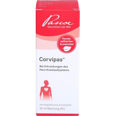 Pascoe pharmazeutische Präparate GmbH CORVIPAS Tropfen 50 ml Pascoe pharmazeutische Präparate GmbH CORVIPAS Tropfen 50 ml