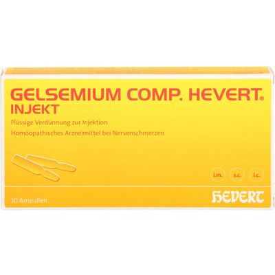 Hevert-Arzneimittel GmbH & Co. KG GELSEMIUM COMP.Hevert injekt Ampullen 20 ml Hevert-Arzneimittel GmbH & Co. KG GELSEMIUM COMP.Hevert injekt Ampullen 20 ml