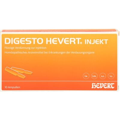 Hevert-Arzneimittel GmbH & Co. KG DIGESTO Hevert injekt Ampullen 20 ml Hevert-Arzneimittel GmbH & Co. KG DIGESTO Hevert injekt Ampullen 20 ml