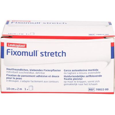 BSN - FIXOMULL STRETCH - 10 cm x 2 m - Elastischer Klebeverband - Klebeverbandrolle BSN - FIXOMULL STRETCH - 10 cm x 2 m - Elastischer Klebeverband - Klebeverbandrolle