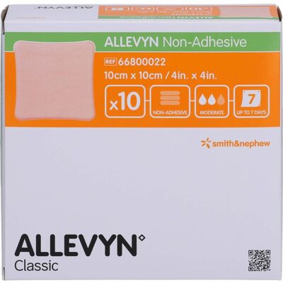 Smith & Nephew Allevyn Nicht-Klebe 10x10cm - Wundverband Smith & Nephew Allevyn Nicht-Klebe 10x10cm - Wundverband