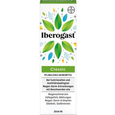 Bayer IBEROGAST Classic Flüssigkeit zum Einnehmen 20 ml Bayer IBEROGAST Classic Flüssigkeit zum Einnehmen 20 ml