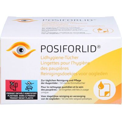 URSAPHARM Arzneimittel GmbH POSIFORLID Lidhygiene-Tücher 50 St. URSAPHARM Arzneimittel GmbH POSIFORLID Lidhygiene-Tücher 50 St.