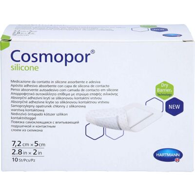Hartmann Silikon-Wundverband - 5x7,2 cm - Steril, Schonend Entfernen Hartmann Silikon-Wundverband - 5x7,2 cm - Steril, Schonend Entfernen