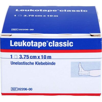 B2B Medical GmbH LEUKOTAPE Classic 3,75 cmx10 m weiß 1 St. B2B Medical GmbH LEUKOTAPE Classic 3,75 cmx10 m weiß 1 St.