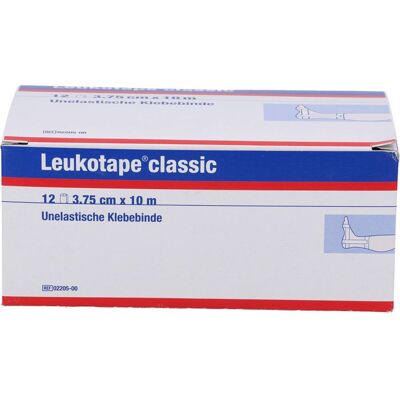 B2B Medical GmbH LEUKOTAPE Classic 3,75 cmx10 m weiß 12 St. B2B Medical GmbH LEUKOTAPE Classic 3,75 cmx10 m weiß 12 St.