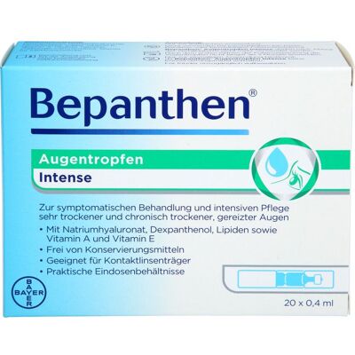 Bayer BEPANTHEN Augentropfen Intense EDO 8 ml Bayer BEPANTHEN Augentropfen Intense EDO 8 ml