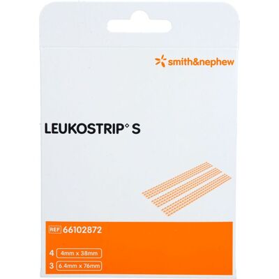 B2B Medical GmbH LEUKOSTRIP S Wundnahtstreifen 2 Blatt a 3/4 Str. 2 St. B2B Medical GmbH LEUKOSTRIP S Wundnahtstreifen 2 Blatt a 3/4 Str. 2 St.