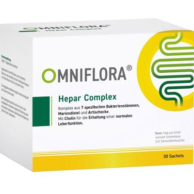 Heilpflanzenwohl GmbH OMNIFLORA Hepar Complex m.Cholin glutenfr.Sachets 30 St. Heilpflanzenwohl GmbH OMNIFLORA Hepar Complex m.Cholin glutenfr.Sachets 30 St.