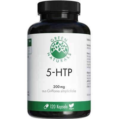 Heilpflanzenwohl GmbH GREEN NATURALS 5-HTP 200 mg veg.aus Griffonia Kps. 120 St. Heilpflanzenwohl GmbH GREEN NATURALS 5-HTP 200 mg veg.aus Griffonia Kps. 120 St.