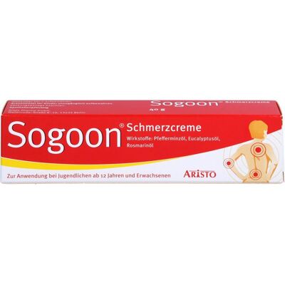 Aristo SOGOON Schmerzcreme 40 g Aristo SOGOON Schmerzcreme 40 g