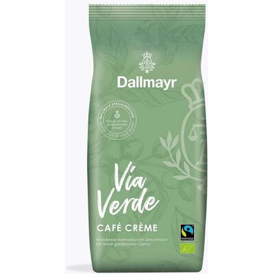 Dallmayr Via Verde Bio Kaffee 1 kg Ganze Bohne Kräftig Mittel Säure Dallmayr Via Verde Bio Kaffee 1 kg Ganze Bohne Kräftig Mittel Säure