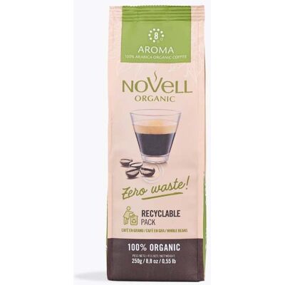 Novell Zero Waste Più Aroma Bio 250 g 100% Arabica Mittel Bio-Kaffee Novell Zero Waste Più Aroma Bio 250 g 100% Arabica Mittel Bio-Kaffee
