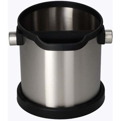 Rhino Coffee Gear Rhinowares Deluxe Round Knock Box - Silber - Knock Box Rhino Coffee Gear Rhinowares Deluxe Round Knock Box - Silber - Knock Box