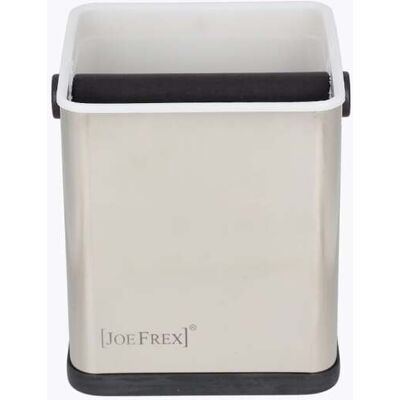 JoeFrex Abschlagbox Metal S Edelstahl 12 cm x 12 cm x 14 cm Neu JoeFrex Abschlagbox Metal S Edelstahl 12 cm x 12 cm x 14 cm Neu