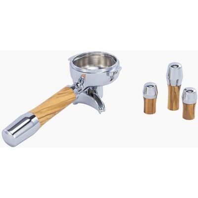 ECM Kippventil-Griffset Olivenholz Siebträger Zubehör Set ECM Kippventil-Griffset Olivenholz Siebträger Zubehör Set