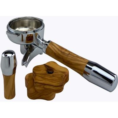 ECM Drehventil-Griffset Olivenholz Premium-Upgrade für Siebträger ECM Drehventil-Griffset Olivenholz Premium-Upgrade für Siebträger