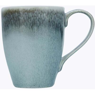 CreaTable Caldera Kaffeebecher Eisblau 300 ml Hochwertiges Steinzeug CreaTable Caldera Kaffeebecher Eisblau 300 ml Hochwertiges Steinzeug