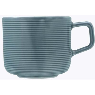 CreaTable Session Cappuccinotasse Blau 250 ml Porzellan Tasse CreaTable Session Cappuccinotasse Blau 250 ml Porzellan Tasse
