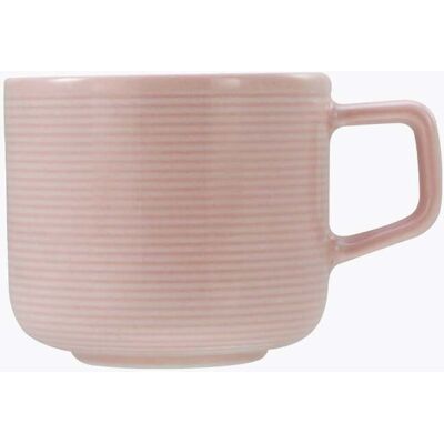 CreaTable Session Cappuccinotasse Rosa 250 ml Porzellan Tasse CreaTable Session Cappuccinotasse Rosa 250 ml Porzellan Tasse