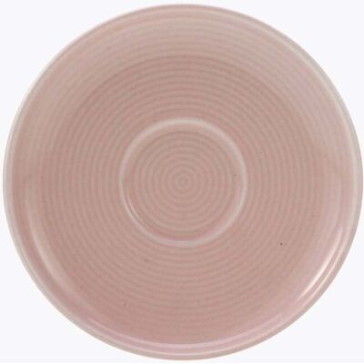 CreaTable Session Espressountertasse Rosa Porzellan 12 cm Untersetzer CreaTable Session Espressountertasse Rosa Porzellan 12 cm Untersetzer