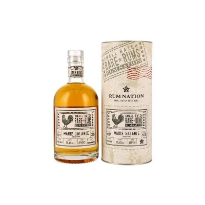 Rum Nation Marie Galante Guadeloupe 2017/2025 7 Years Old 55,4% Vol. 0,7 Liter Rum Nation Marie Galante Guadeloupe 2017/2025 7 Years Old 55,4% Vol. 0,7 Liter