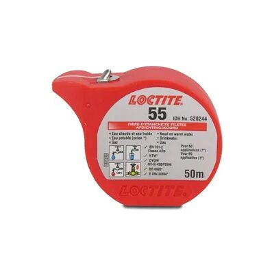 Loctite 55 Fadenversiegelung - 50m - Dichtmittel für Gewinde Loctite 55 Fadenversiegelung - 50m - Dichtmittel für Gewinde