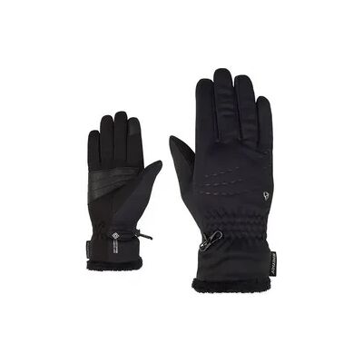 ZIENER Damen Handschuhe INDIRI WS TOUCH LADY glove multispo, Größe 6 in Schwarz Schwarz ZIENER Damen Handschuhe INDIRI WS TOUCH LADY glove multispo, Größe 6 in Schwarz Schwarz