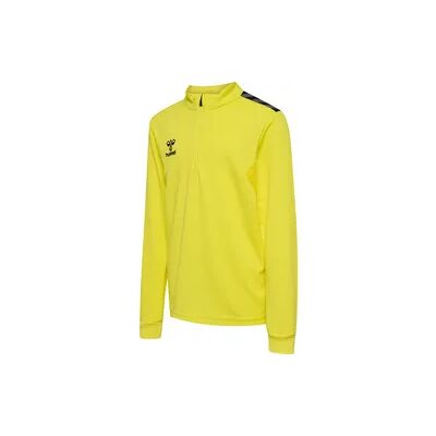 HUMMEL hmlAUTHENTIC HALF ZIP SWEAT KIDS blazing yellow 140 HUMMEL hmlAUTHENTIC HALF ZIP SWEAT KIDS blazing yellow 140