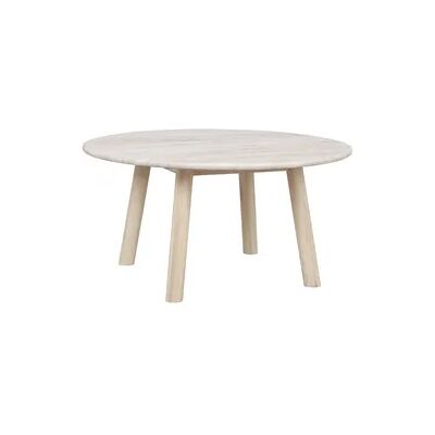 Rowico Beiges Travertin Sofabord - 90cm - Naturstein Rowico Beiges Travertin Sofabord - 90cm - Naturstein