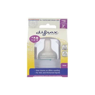 Difrax 1-2-3-Ring Wide Für Die S-Babyflasche 0+ Monate 1 Stück (714) Difrax 1-2-3-Ring Wide Für Die S-Babyflasche 0+ Monate 1 Stück (714)