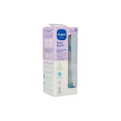 Mam Easy Start Anti-Kolik Flasche Matt Blau 260ml Mam Easy Start Anti-Kolik Flasche Matt Blau 260ml