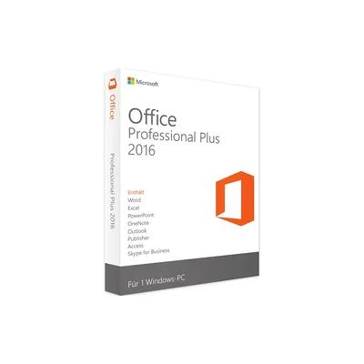 Microsoft Office 2016 Professional Plus - Volumenlizenz - Office-Paket Microsoft Office 2016 Professional Plus - Volumenlizenz - Office-Paket