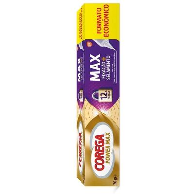 Corega Power Max Haftcreme Fixierung + Versiegelung 70g Corega Power Max Haftcreme Fixierung + Versiegelung 70g