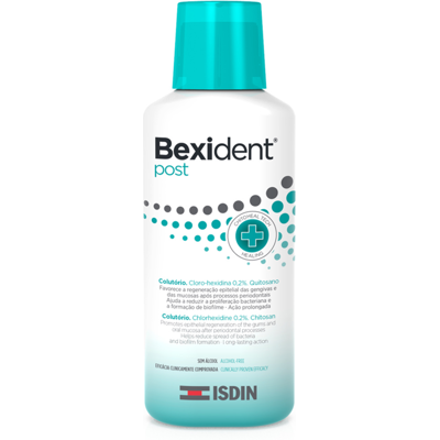 Isdin Bexident Post Mundspülung - Nach Behandlungsregeneration Isdin Bexident Post Mundspülung - Nach Behandlungsregeneration