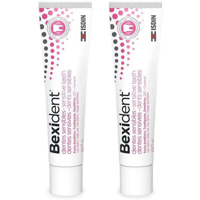 ISDIN Bexident Zahnpasta für empfindliche Zähne 75ml x2 ISDIN Bexident Zahnpasta für empfindliche Zähne 75ml x2