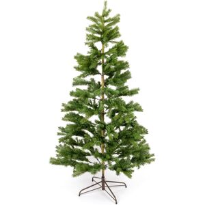 Künstlicher Weihnachtsbaum 180cm, Tannenbaum mit robustem Metallständer