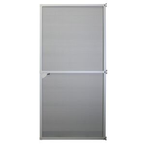 SAMUFLY Fliegengitter Tür, 100 x 210cm, weiß