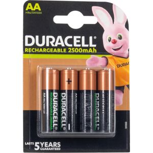 4x 1,2V Duracell Rechargeable AA Mignon Akku, HR6