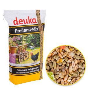 Deutsche Tiernahrung Deuka Freiland-Mix, Geflügelfutter für Freiland- und Bodenhaltung, 10kg