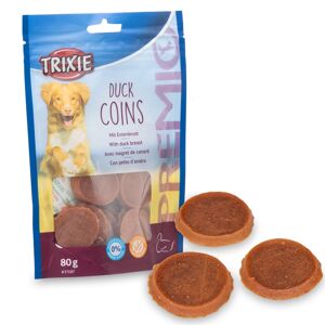 Trixie PREMIO Duck Coins, Hundeleckerli mit Entenbrust, 80g