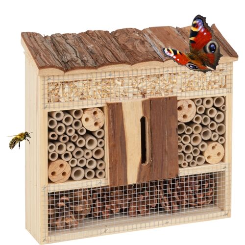 Insektenschutz-Haus, Insektenhotel, 29 x 8 x 28cm