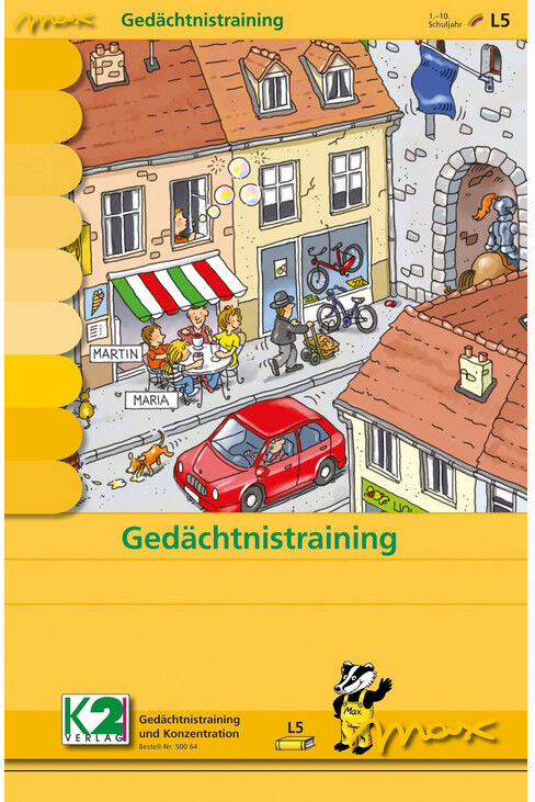 max Lernsystem Max Lernkarten Gedächtnistraining