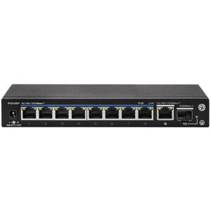 Abus 8 Port PoE Gigabit Switch PoE+ 120 Watt Plug and Play IP Kameras ITAC10110