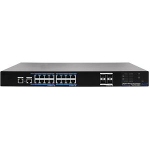 Abus 16 Port PoE Gigabit Switch Managed PoE+ 270 Watt IP Kameras ITAC10120