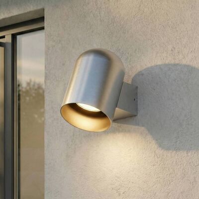 Außenwandleuchte Lupil Lindby, dimmbar, alu / grau / zink, Aluminium, Modern, Wandleuchte außen Außenwandleuchte Lupil Lindby, dimmbar, alu / grau / zink, Aluminium, Modern, Wandleuchte außen