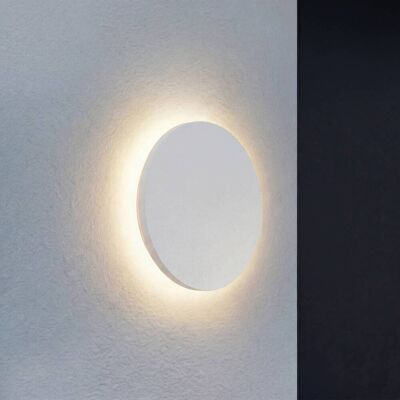 Hausnummern-Leuchte Selinel Lindby, weiß / opal, Metall, Modern, Wandleuchte außen Hausnummern-Leuchte Selinel Lindby, weiß / opal, Metall, Modern, Wandleuchte außen