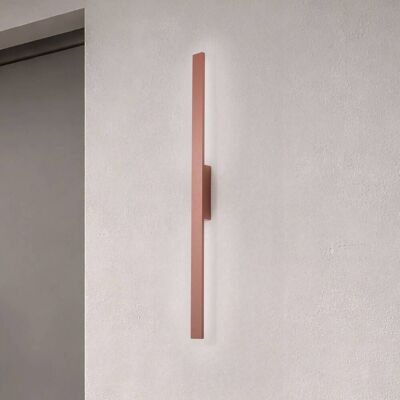 LED Aussenwandleuchte Demi M Nowodvorski Lighting, rot, Aluminium, LED Wandleuchte außen LED Aussenwandleuchte Demi M Nowodvorski Lighting, rot, Aluminium, LED Wandleuchte außen