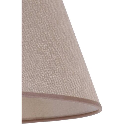 Lampenschirm Sofia Höhe 25 cm, veroni beige Duolla, creme / amber, Textil / Stoff / Seide